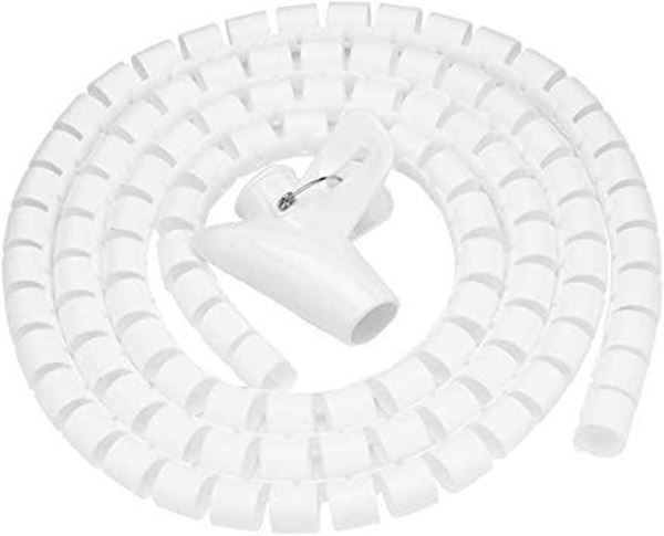 Organizador Espiral Para Cables Techtools Blanco 10 Mts 3/4 Hogar Ofic –  Ferreabasto